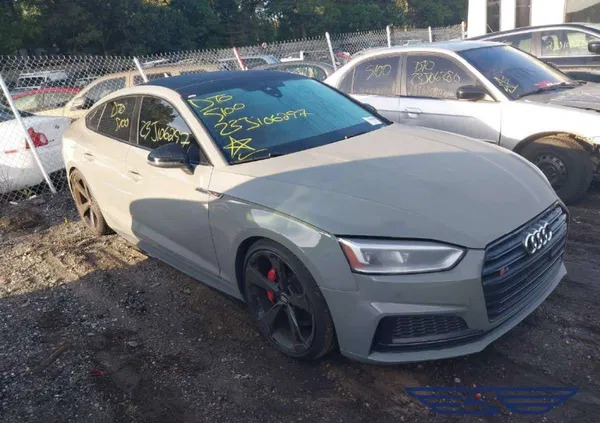 śląskie Audi S5 cena 93380 przebieg: 55683, rok produkcji 2018 z Bochnia